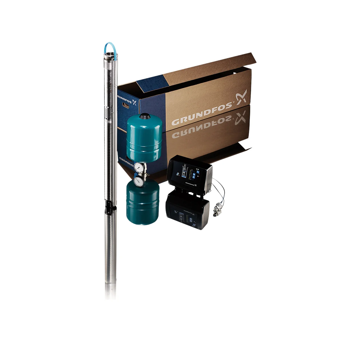 Grundfos Pakket constante druk 1 met SQE 3-65 grundfos 96524501