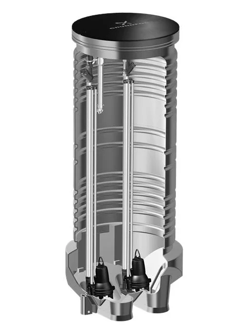 Grundfos Pompstation PUST10.30.D.A.SS.DP/SE grundfos 96739055