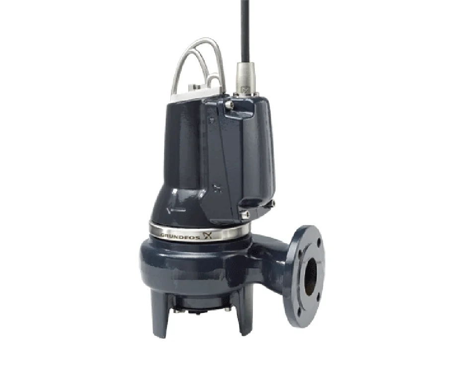 Grundfos Fecaliendompelpomp gietijzer Hmax=10.6m Qmax=19.50m3/h 3x380-440V stroomkabel=10m Grundfos SL1 50.65.15 96878458