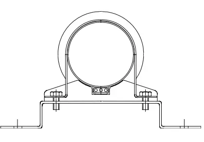 Grundfos Beugelset D256/D196 2st. compl. grundfos 96957548