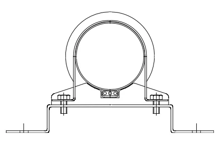 Grundfos Beugelset D256/D196 2st. compl. grundfos 96957548