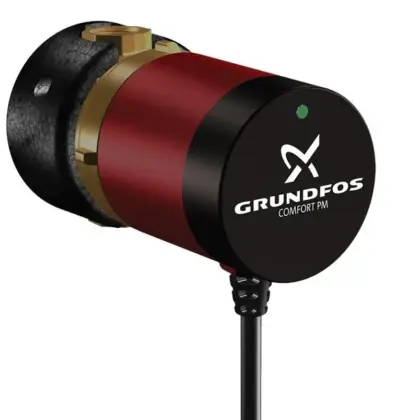 Grundfos Circulatiepomp Grundfos COMFORT BASIC 10bar . L=80mm . Hmax=1.4m . 1/2"F . sanitaire toepassing 15-14 B 97916771