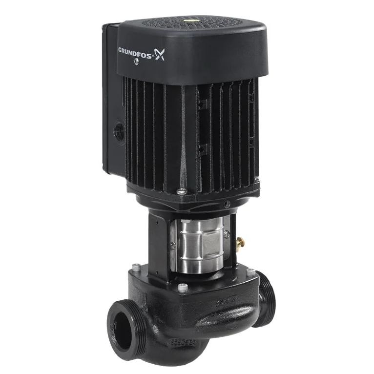 Grundfos Inlinepomp Grundfos TPE 6/4" buitendraad cilindrisch BSPP-G (ISO 228-1) Qmax=12.15m3/h 180mm 9m 25-90/2 98076621
