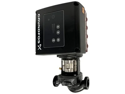 Grundfos Inlinepomp Grundfos TPE 2" buitendraad cilindrisch BSPP-G (ISO 228-1) Qmax=12.86m3/h 180mm 9m 32-90/2 98112501