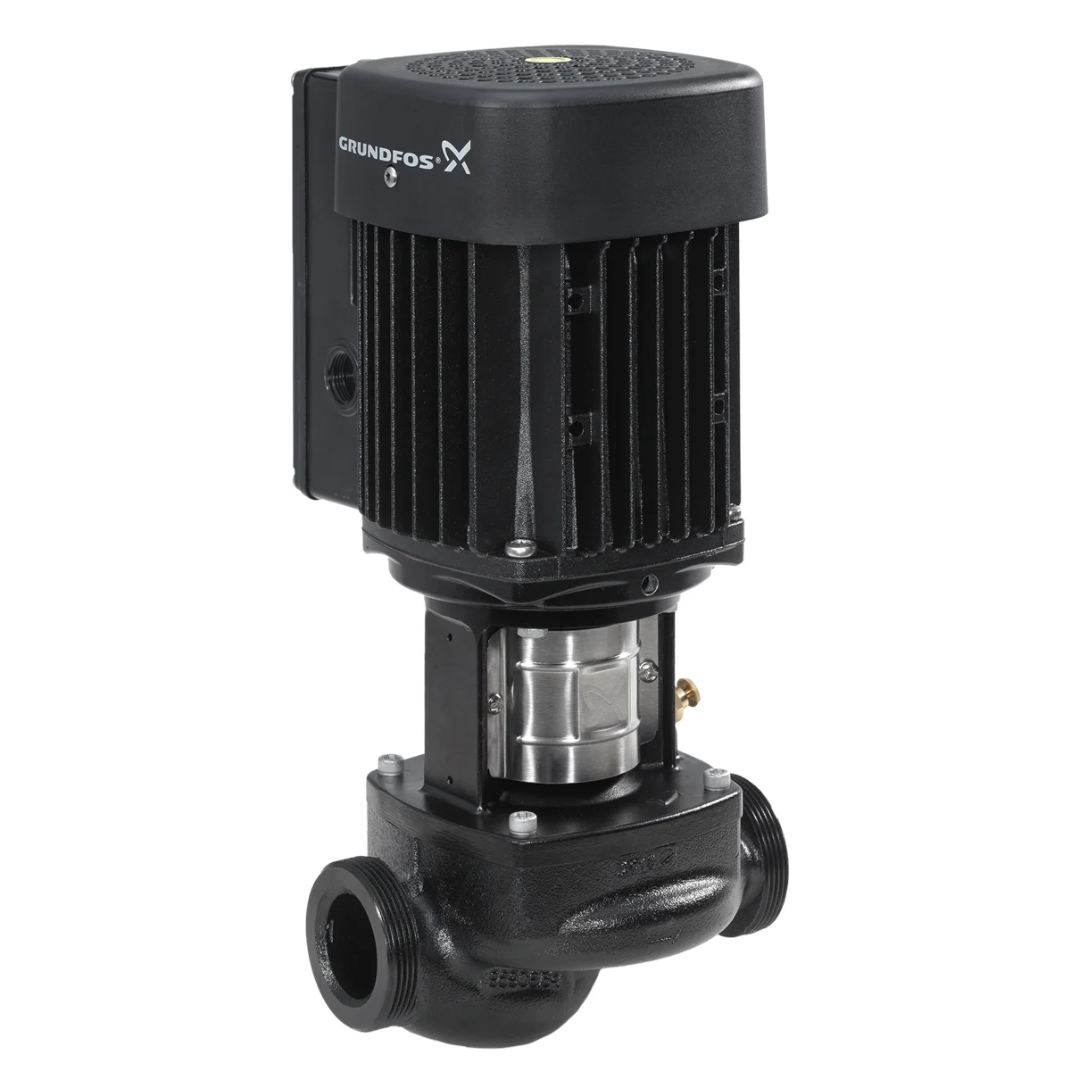 Grundfos Inlinepomp Grundfos TP 6/4" buitendraad cilindrisch BSPP-G (ISO 228-1) Qmax=5.34m3/h 180mm 5m TP 25-50/2 98281476