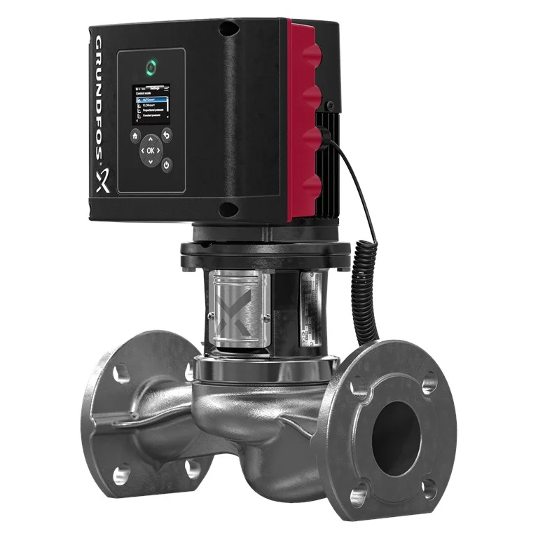 Grundfos Inlinepomp Grundfos TPE 3 DN32 flens Qmax=23m3/h 220mm 18m 32-180 98416356
