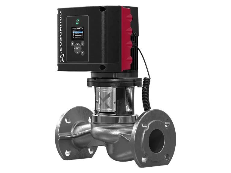Grundfos Inlinepomp Grundfos TPE3 DN32 flens Qmax=26m3/h 220mm 20m 32-200 98416357