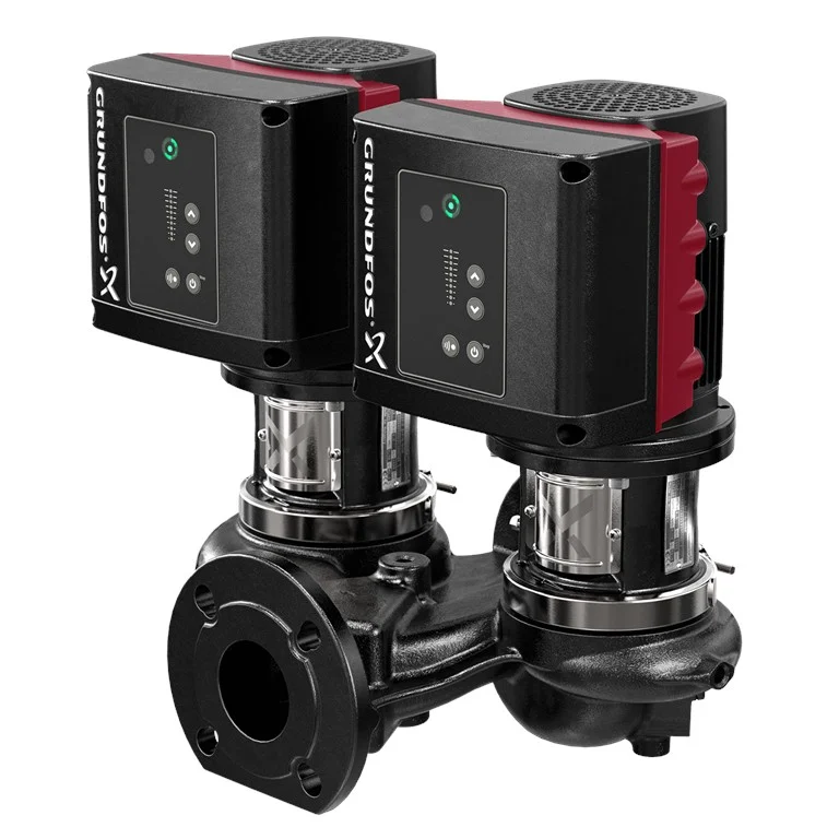 Grundfos Inlinepomp Grundfos TPE2 D DN40 flens Qmax=36m3/h 250mm 24m 40-240 98417042