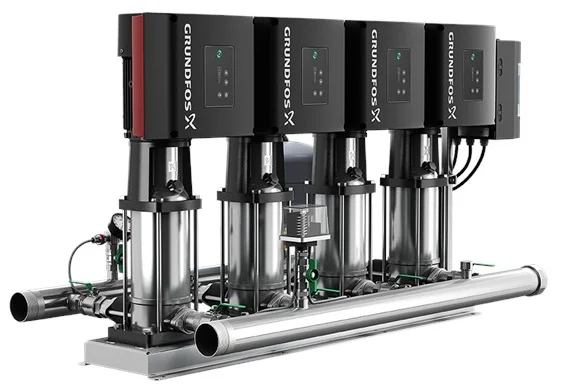 Grundfos Drukverhogingsunit Grundfos Hydro Multi-E 4 CRIE 5-9 98486781