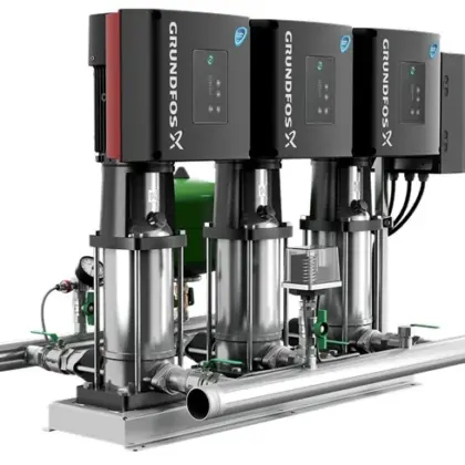 Grundfos Drukverhogingsunit Grundfos Hydro Multi-E 3 3pompen 30.6m3/h 39m CRE 3-8 98530458