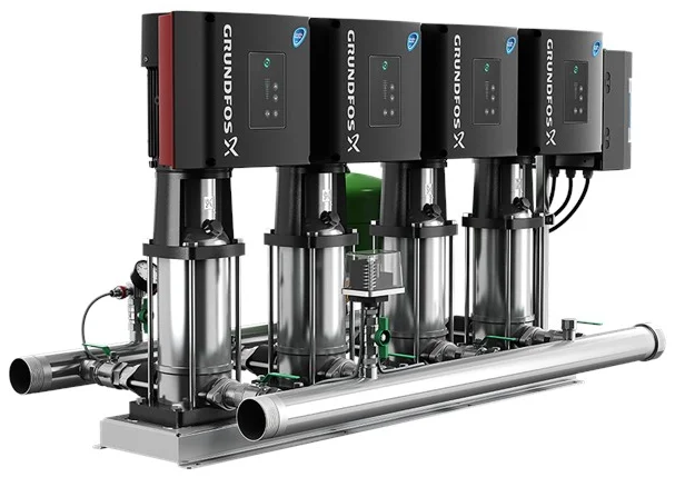 Grundfos Drukverhogingsunit Grundfos Hydro Multi-E 4 2pompen 1x220-240V CRE 3-8 98530502