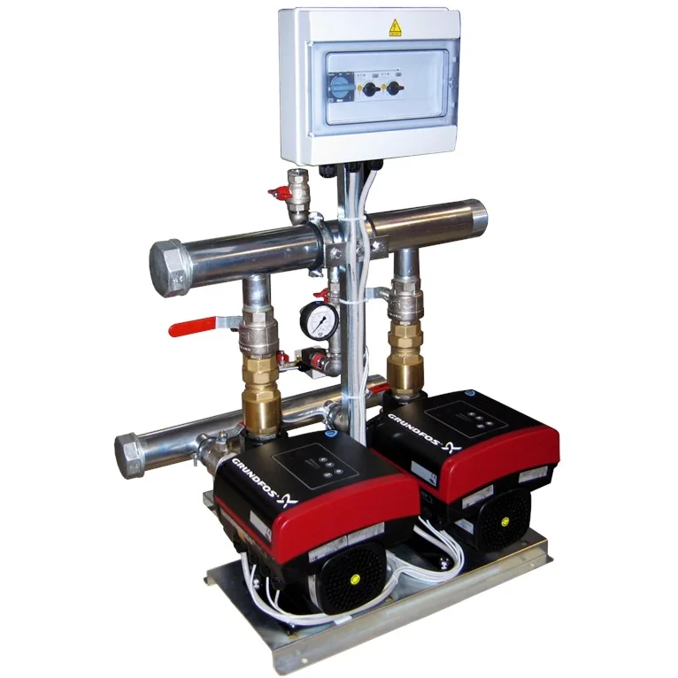 Grundfos Drukverhogingsunit Grundfos Hydro Multi-E 2 2pompen 3x380-440V CME 5-4 98530594