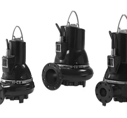 Grundfos Fecaliendompelpomp gietijzer Hmax=168.5m Qmax=2.34m3/h 3x380-440V Grundfos SL1 100.100.55.4.51D 98626029