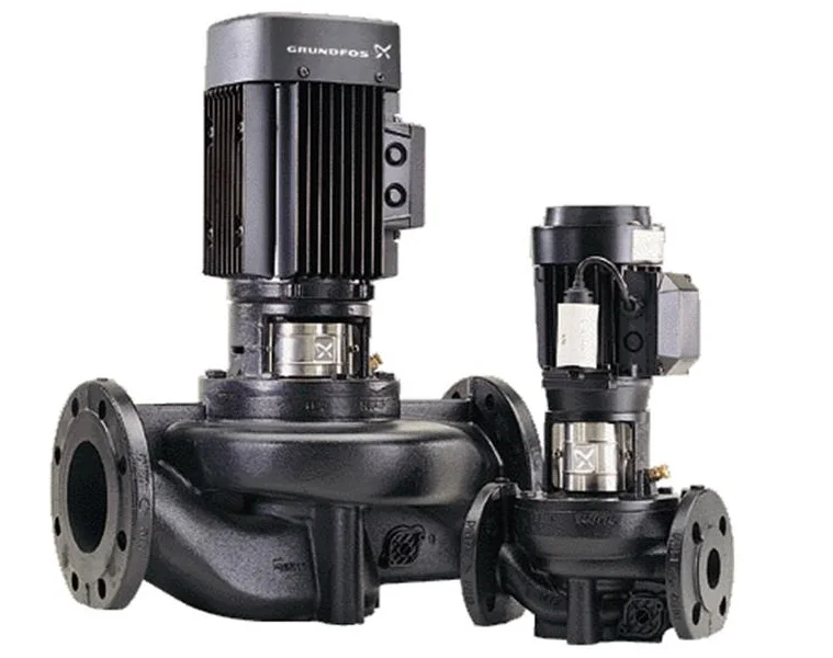Grundfos Inlinepomp Grundfos TP DN65 flens Qmax=60m3/h 360mm 21m 65-210/2 98742391