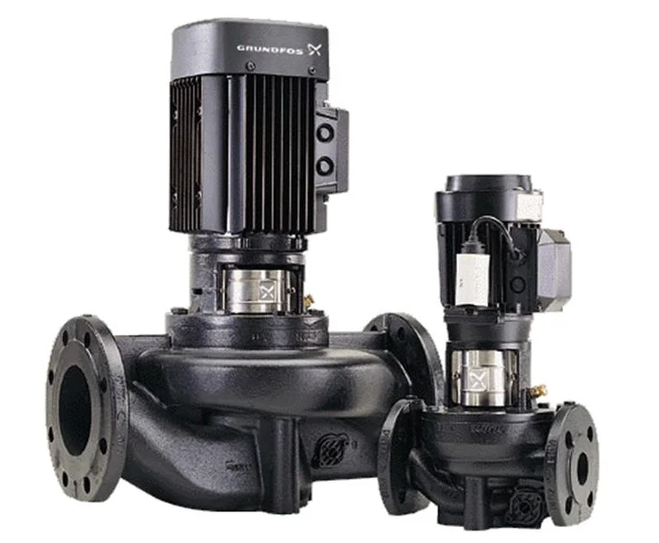 Grundfos Inlinepomp Grundfos TP DN32 flens Qmax=9.5m3/h 220mm 3m 32-20/4 98957943