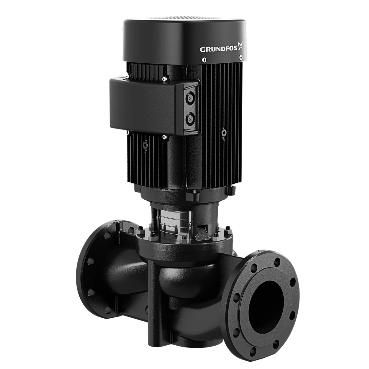 Grundfos Inlinepomp Grundfos TP DN100 flens Qmax=89.43m3/h 450mm 12m 100-120/2 98958070