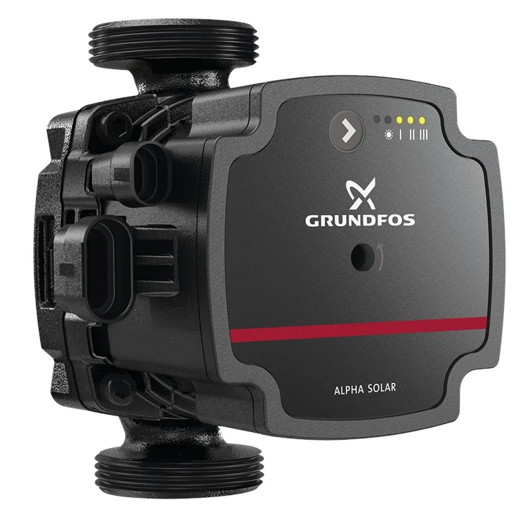 Grundfos Circulatiepomp Grundfos Alpha Solar 10bar . L=130mm . Hmax=7.5m . 6/4"M  . EEI <= 0.2 Qmax=3.42m3/h 25-75 130 98989299