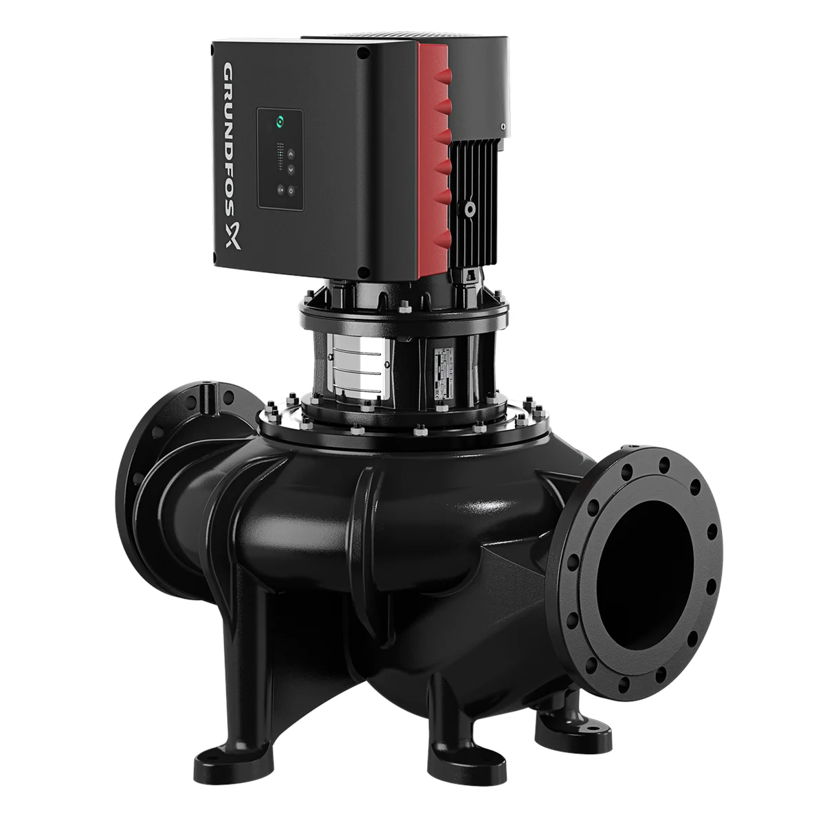 Grundfos Inlinepomp Grundfos TPE DN150 flens Qmax=268.5m3/h 800mm 7m 150-70/4 99113658