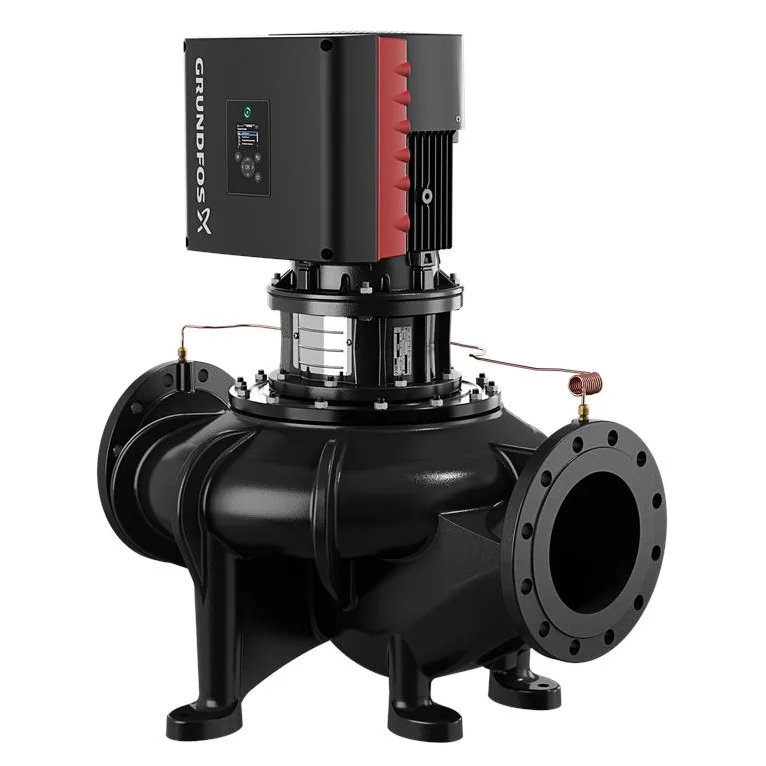 Grundfos Inlinepomp Grundfos TPE DN125 flens Qmax=18m3/h 620mm 6m 125-60/4 99114752