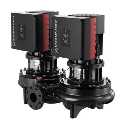 Grundfos Inlinepomp Grundfos TPED DN80 flens Qmax=86.5m3/h 360mm 24m 80-240/2 99132839
