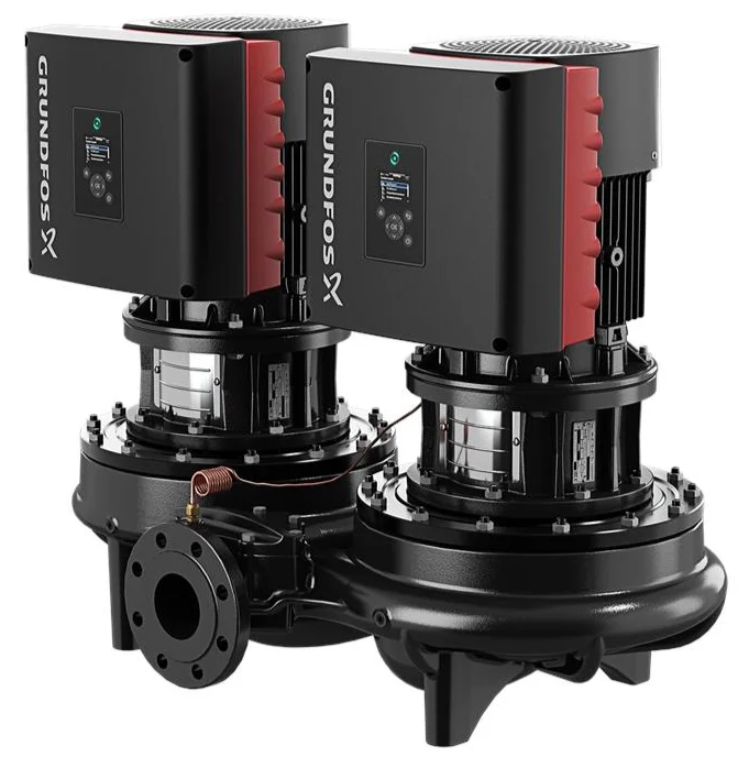 Grundfos Inlinepomp Grundfos TPED DN100 flens Qmax=131.4m3/h 550mm 11m 100-110/4 99132860