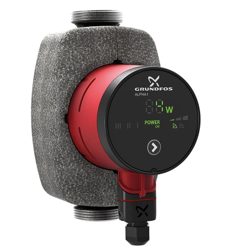 Grundfos Circulatiepomp Grundfos Alpha1 N 10bar . L=180mm . Hmax=4m . 6/4"M . sanitaire toepassing  . EEI <= 0.2 25-40 180 99199591