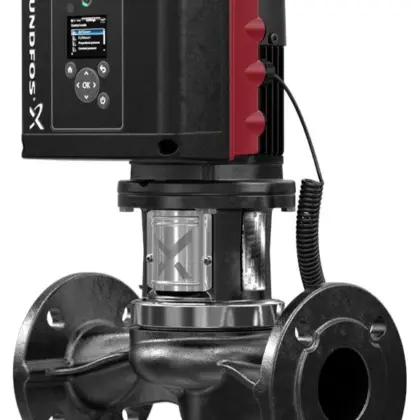 Grundfos Inlinepomp Grundfos TPE3 DN65 flens Qmax=167.5m3/h 340mm 12m 65-180 99272265