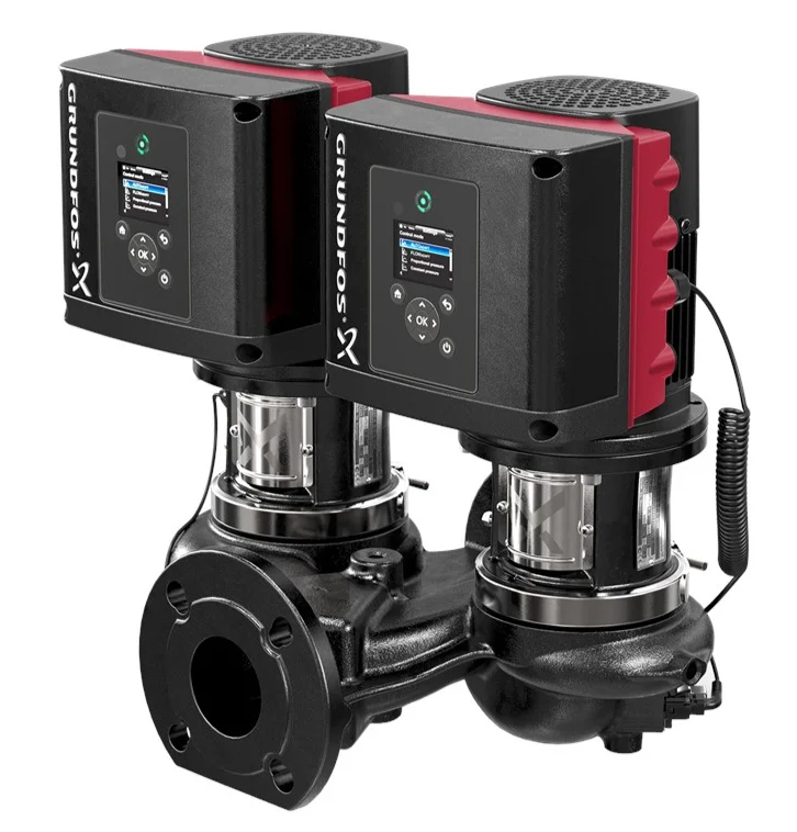 Grundfos Inlinepomp Grundfos TPE3 D DN80 flens Qmax=68.2m3/h 620mm 15m 80-150 99272528