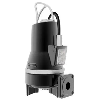 Grundfos Fecaliendompelpomp gietijzer Hmax=11m met vlotter stroomkabel=10m Grundfos SEG 50.26.2.50B 99274384