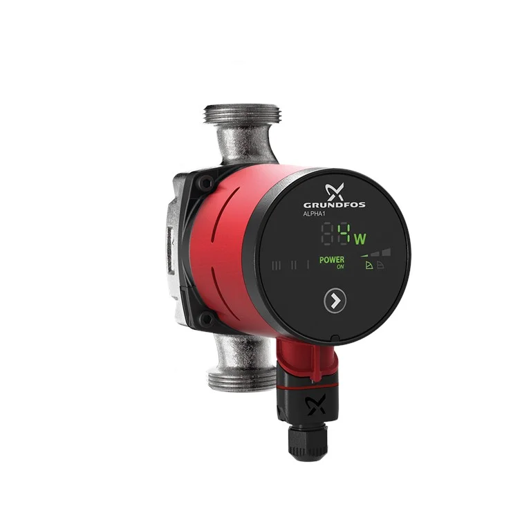 Grundfos Circulatiepomp Grundfos Alpha1 N 10bar . L=150mm . Hmax=6m . 5/4"M . sanitaire toepassing  . EEI <= 0.2 Qmax=3m3/h 20-60 150 99452182