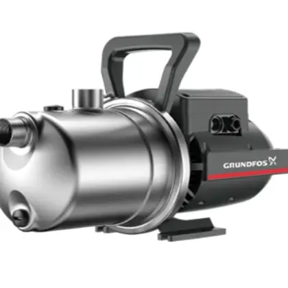 Grundfos Zelfaanzuigende horizontale pomp Grundfos JP inox Qmax=4m3/h Hmax=4700m 4-47 99458767