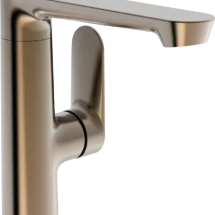 Hansa 3754226381 Hansa Hansagenesis wastafelmengkraan met zijgreep - met clic-clac - geborsteld brons