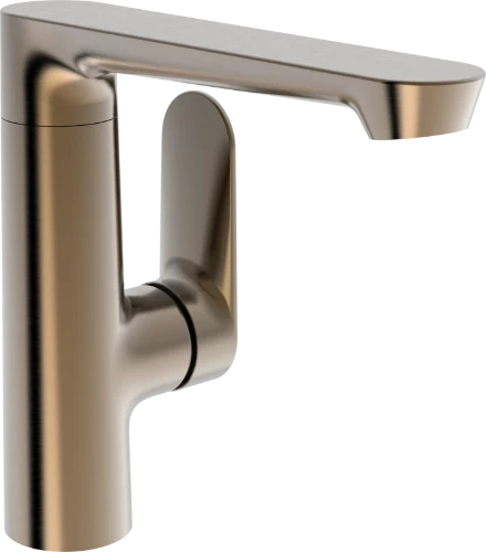 Hansa 3754226381 Hansa Hansagenesis wastafelmengkraan met zijgreep - met clic-clac - geborsteld brons