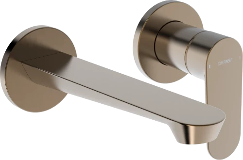 Hansa Hansagenesis afwerkset inbouw wastafelmengkraan - geborsteld brons 3780210781