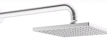 Hansa 44260240 Hansa Hansaviva hoofddouche vierkant 200 x 200 mm - wandmodel - chroom