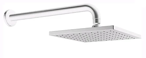 Hansa 44260240 Hansa Hansaviva hoofddouche vierkant 200 x 200 mm - wandmodel - chroom