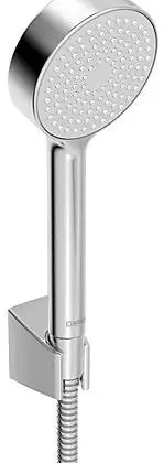 Hansa HansaBasicjet handdoucheset 95 mm - 1 straal - chroom (bestaat uit: handdouche - doucheflexibel 1500 mm - wandhouder) - prijs per set 44680113