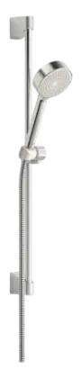 Hansa 44780213 Hansa HansaBasicjet doucheset 650 mm - met handdouche Basicjet 95 mm - 1 straal - chroom - doucheflexibel 1750 mm