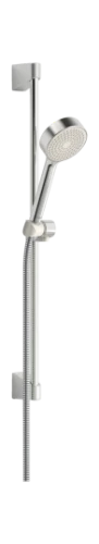 Hansa 44780213 Hansa HansaBasicjet doucheset 650 mm - met handdouche Basicjet 95 mm - 1 straal - chroom - doucheflexibel 1750 mm