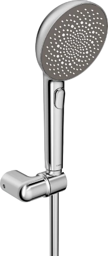 Hansa 47170120 Hansa HansaAurelia handdoucheset 110 mm 3-jets - wandmontage met flexibel 1250 mm - chroom