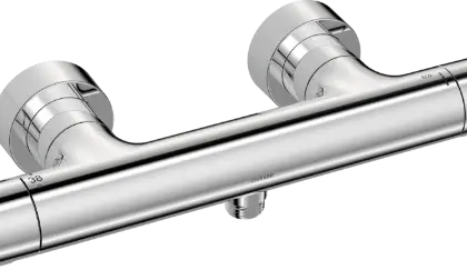 Hansa 58080301 Hansa HansaPrisma douchethermostaat - chroom