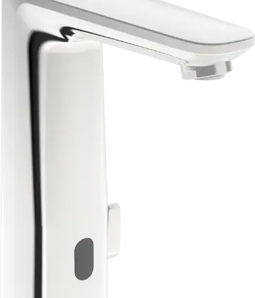 Hansa 93102219 Hansa Hansaelectra elektronische wastafelkraan - 3 V - Bluetooth - chroom