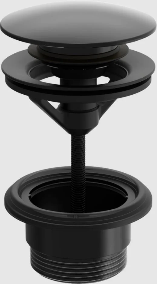 Hansa HANSA 0764010033 SPOELKNOP PUSH UP hansa 0764010033