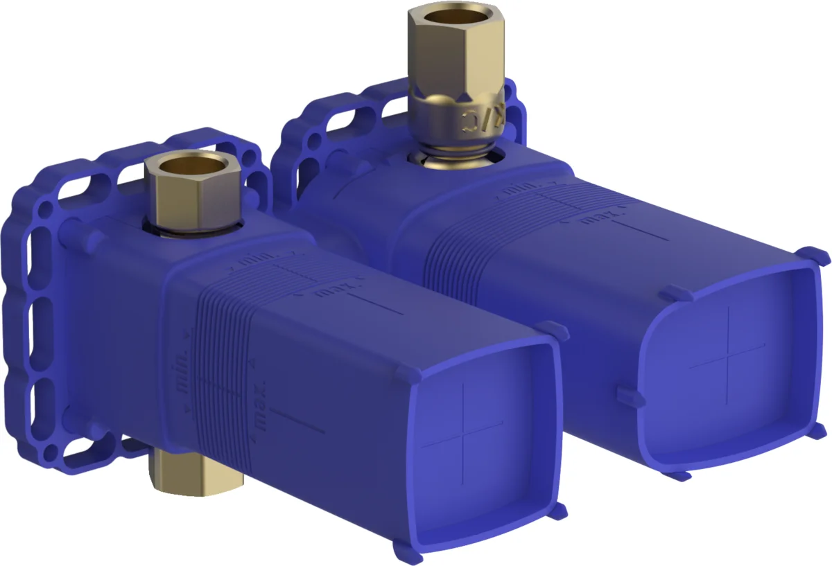 Hansa Inbouwdeel inbouwmengkraan Hansa HANSAMATRIX geschikt voor douche thermostatisch 44030100