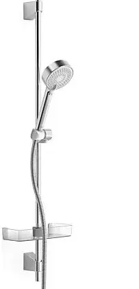 Hansa Glijstangset Hansa HANSABASICJET 920mm chroom 3func met zeepschaal 44670133