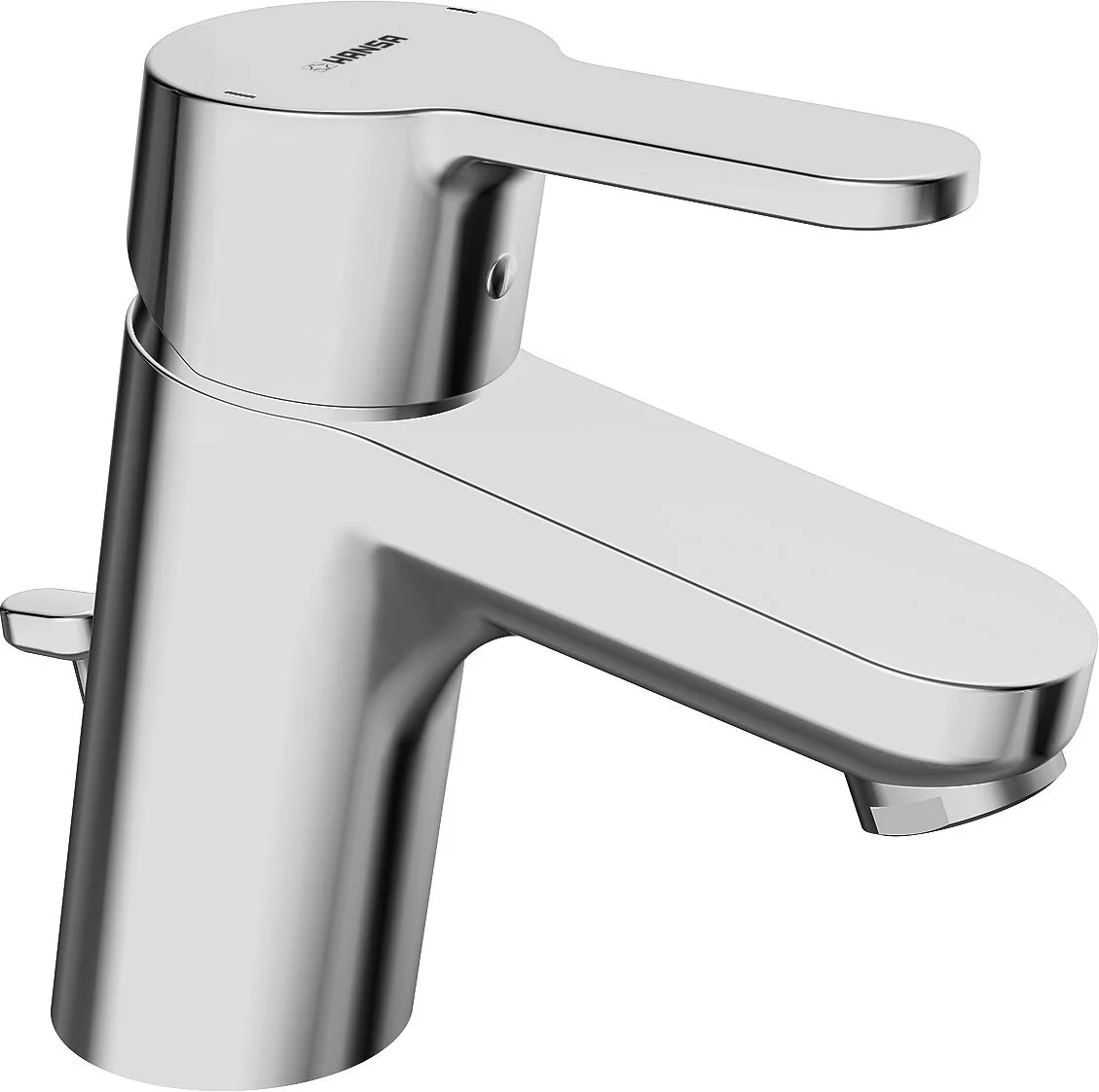 Hansa Wastafelmengkraan Hansa HANSAPRIMO eengreeps chroom 49402203