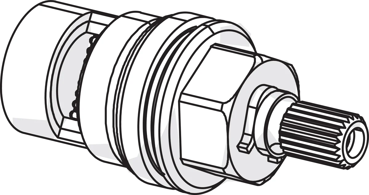 Hansa Keramisch element voor Hansaunita thermostaat douche/bad 59911103