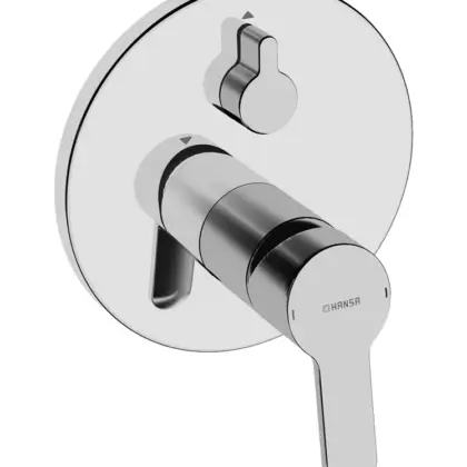 Hansa Afbouwdeel inbouwmengkraan Hansa HANSAPRIMO geschikt voor douche thermostatisch chroom 89909003