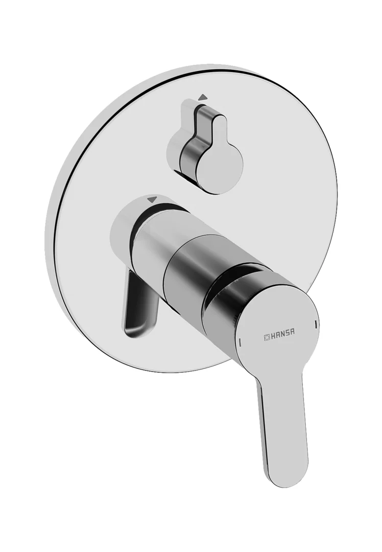 Hansa Afbouwdeel inbouwmengkraan Hansa HANSAPRIMO geschikt voor douche thermostatisch chroom 89909003