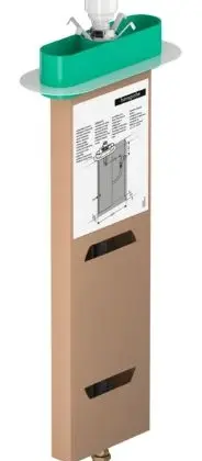 Hansgrohe sBox badrand- en tegelrand inbouwlichaam 13560180